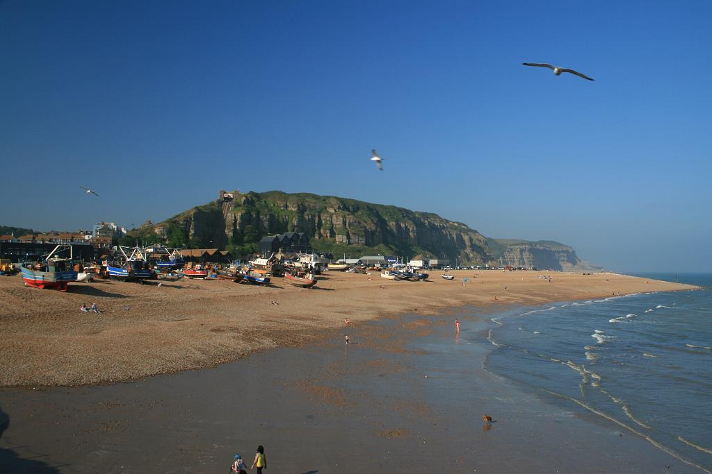 130706-152.JPG - Hastings - pláže pod East Hill